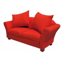 DF 1156 Modern Red Sofa