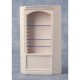 Single Corner Shelf White 9234