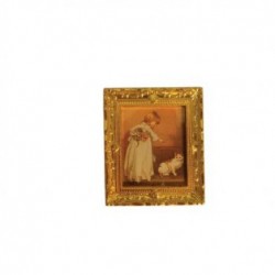 Gold Frame Child  Picture D1255