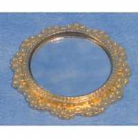 Gold Mirror Round -D003