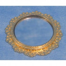 Gold Mirror Round -D003