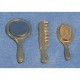 Brush, Comb, Mirror Set D103