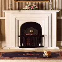 2155 White Georgian Fireplace