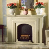 5156 Grey Georgian Fireplace