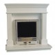 Modern White Fireplace DF970