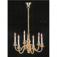 6 Arm Chandelier DE076