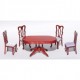 Table and 4 Chairs DF126M