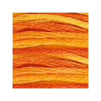 51 Burnt Orange Variegated