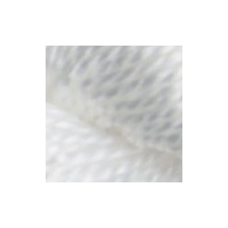 0000 White - Perlé Cotton No.5