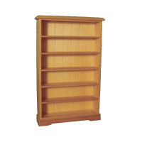 DF1447 6 Shelf Bookcase Pine