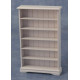 DF1448 6 Shelf Bookcase White