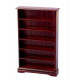 DF1554 6 Shelf Bookcase Mahog