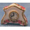 D2379 Ceramic Rose Clock