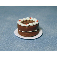 D1990 Cream Circle Top Cake