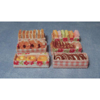 D2176 Boxed Pastries Set of 6