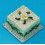 D1929 Square Christmas Cake