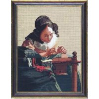 758 The Lace (Vermeer)