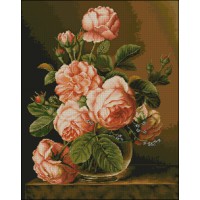 Vase De Roses - P. A. Renoir