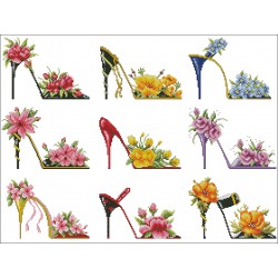 Flowery Shoes Sampler