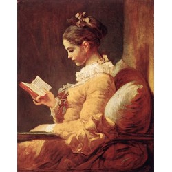 J.H. Fragonard--La Lettrice