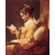 J.H. Fragonard--La Lettrice