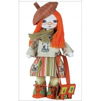 Sewing dolls-Traveler Girl